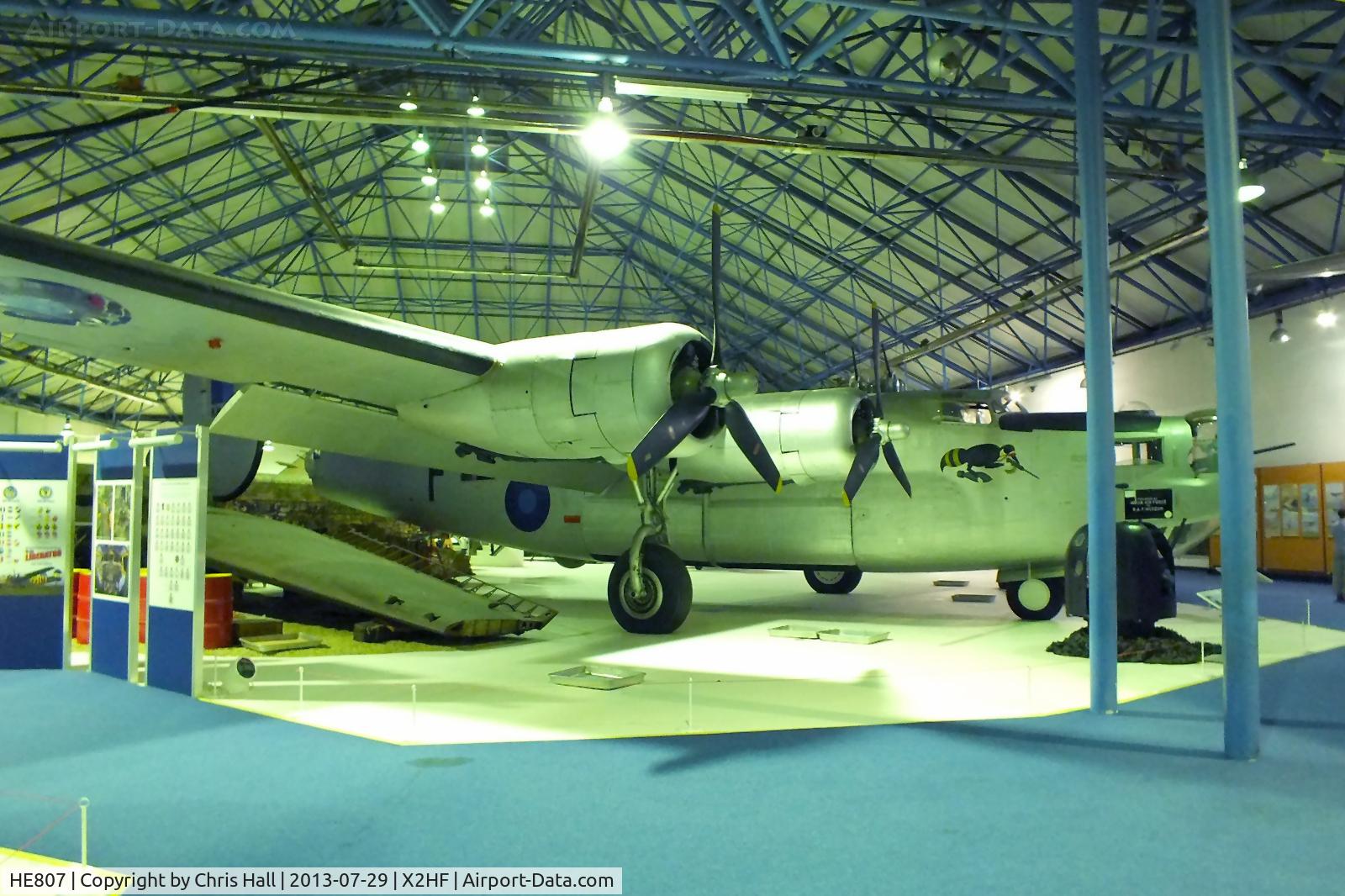 HE807, Consolidated B-24 Liberator C/N 6707L, Displayed at the RAF Museum, Hendon