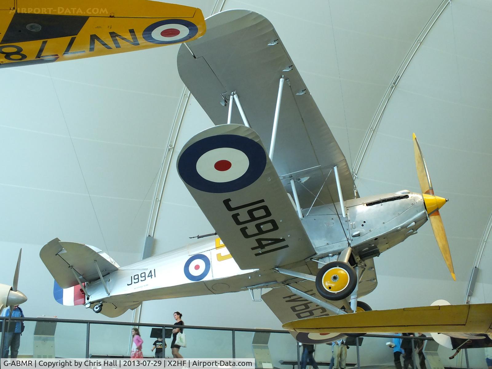 G-ABMR, 1931 Hawker Hart C/N HH1, Displayed at the RAF Museum, Hendon