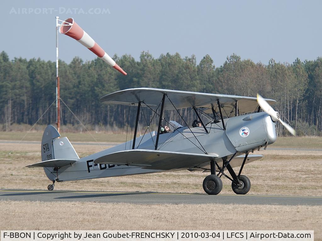 F-BBON, Stampe-Vertongen SV-4C C/N 322, ASSOCIATION CONSERVATOIRE DE L'AIR ET DE L'ESPACE D'AQUITAINE C.A.E.A.