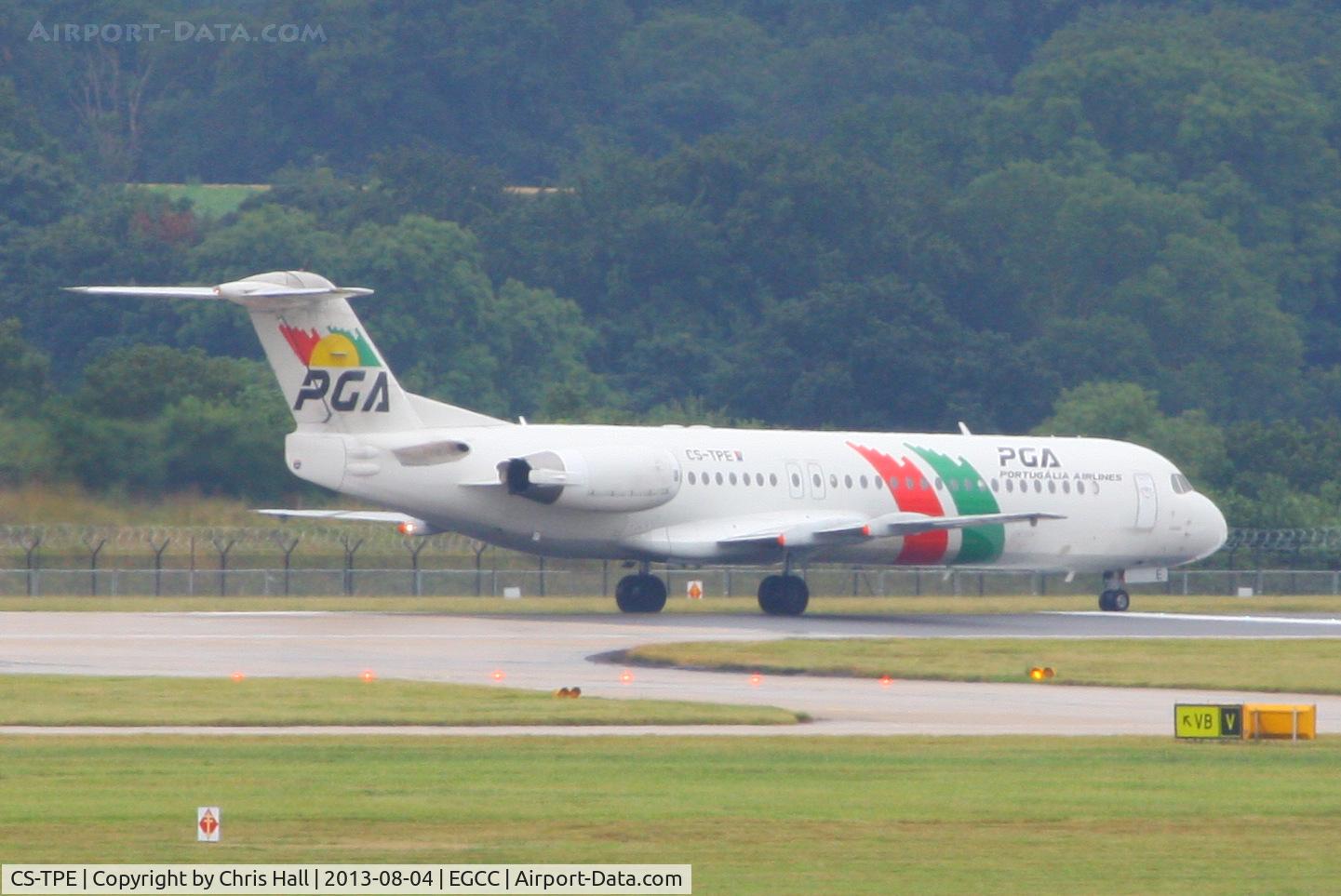 CS-TPE, 1991 Fokker 100 (F-28-0100) C/N 11342, Portugalia