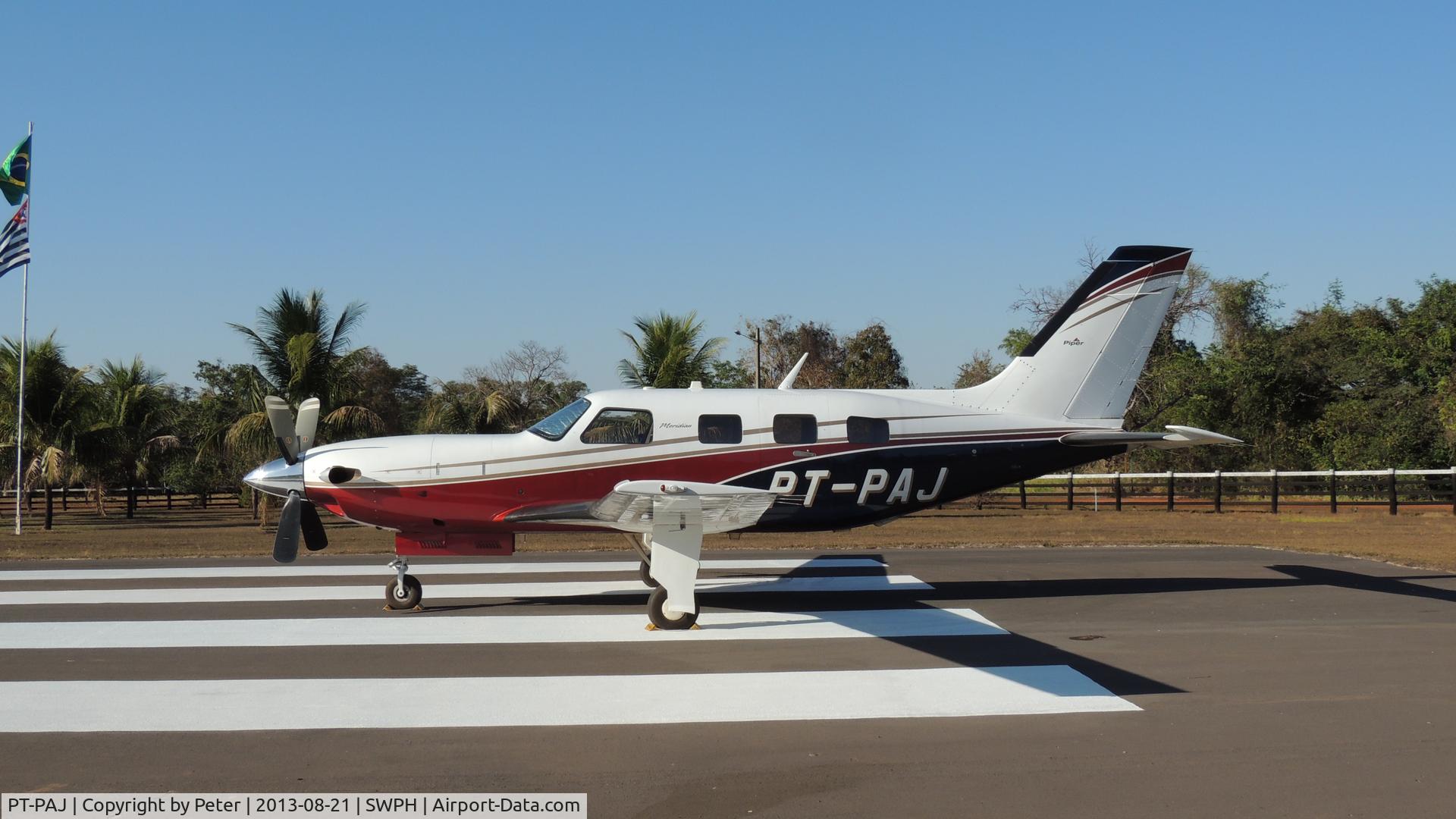PT-PAJ, 2011 Piper PA-46-500TP Malibu Meridian C/N 4697454, Barra do Garças-MS
