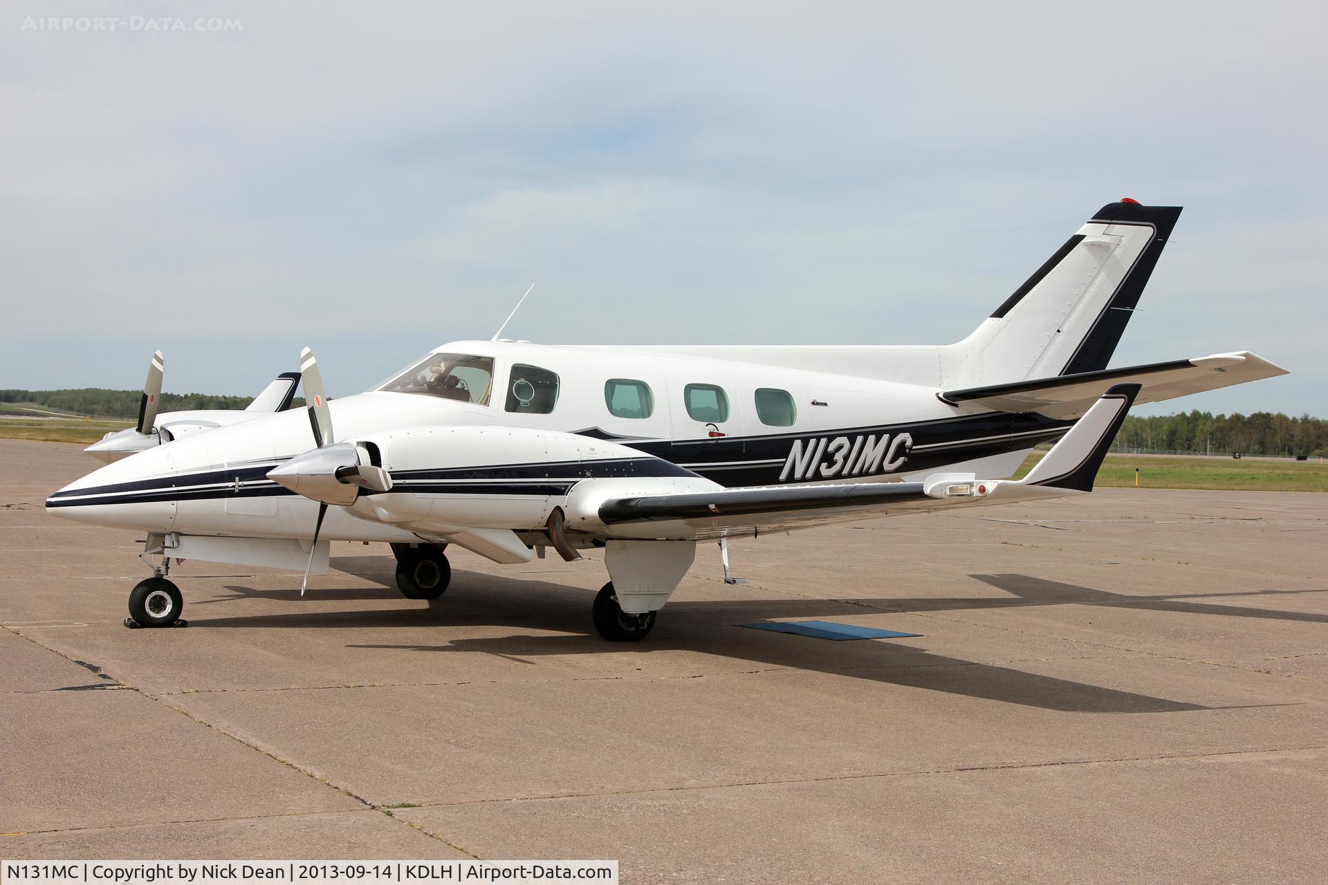 N131MC, 1976 Beech B-60 Duke Duke C/N P-392, KDLH/DLH 2013 Duke owners fly in