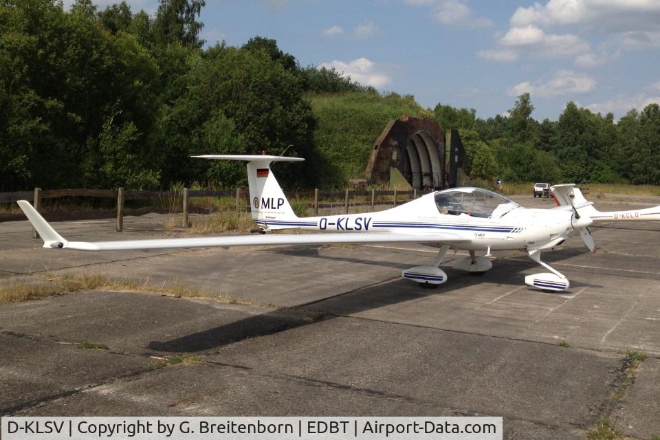 D-KLSV, Diamond HK-36TTC 115 Super Dimona C/N 36660, Aufgenommen auf dem Flugplatz Allstedt im Juli 2013.