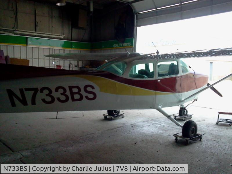 N733BS, 1976 Cessna 172N C/N 17268173, New paint