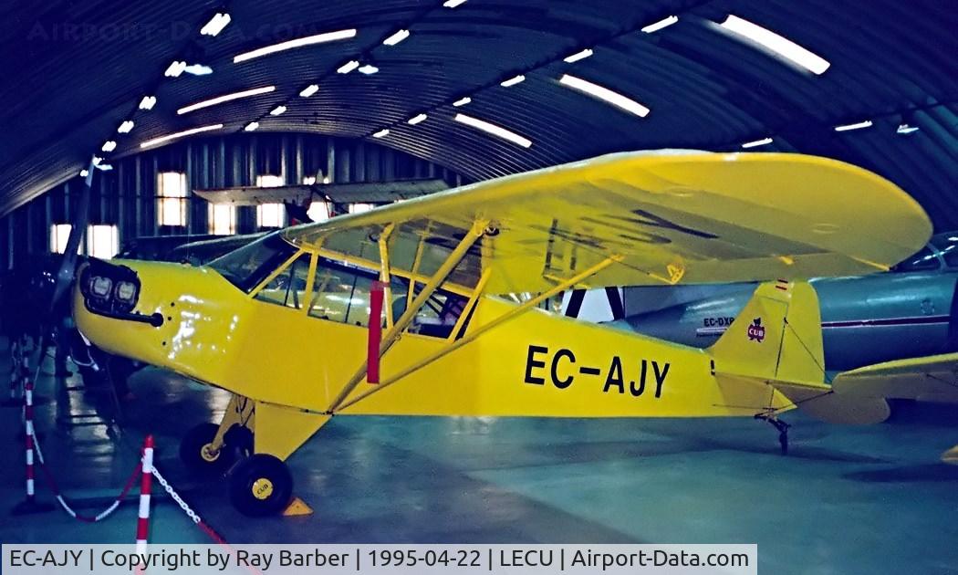 EC-AJY, 1944 Piper L-4J Grasshopper (J3C-65D) C/N 12945, Piper L-4J Grasshopper [12965] Madrid-Cuatro Vientos~EC 22/04/1995