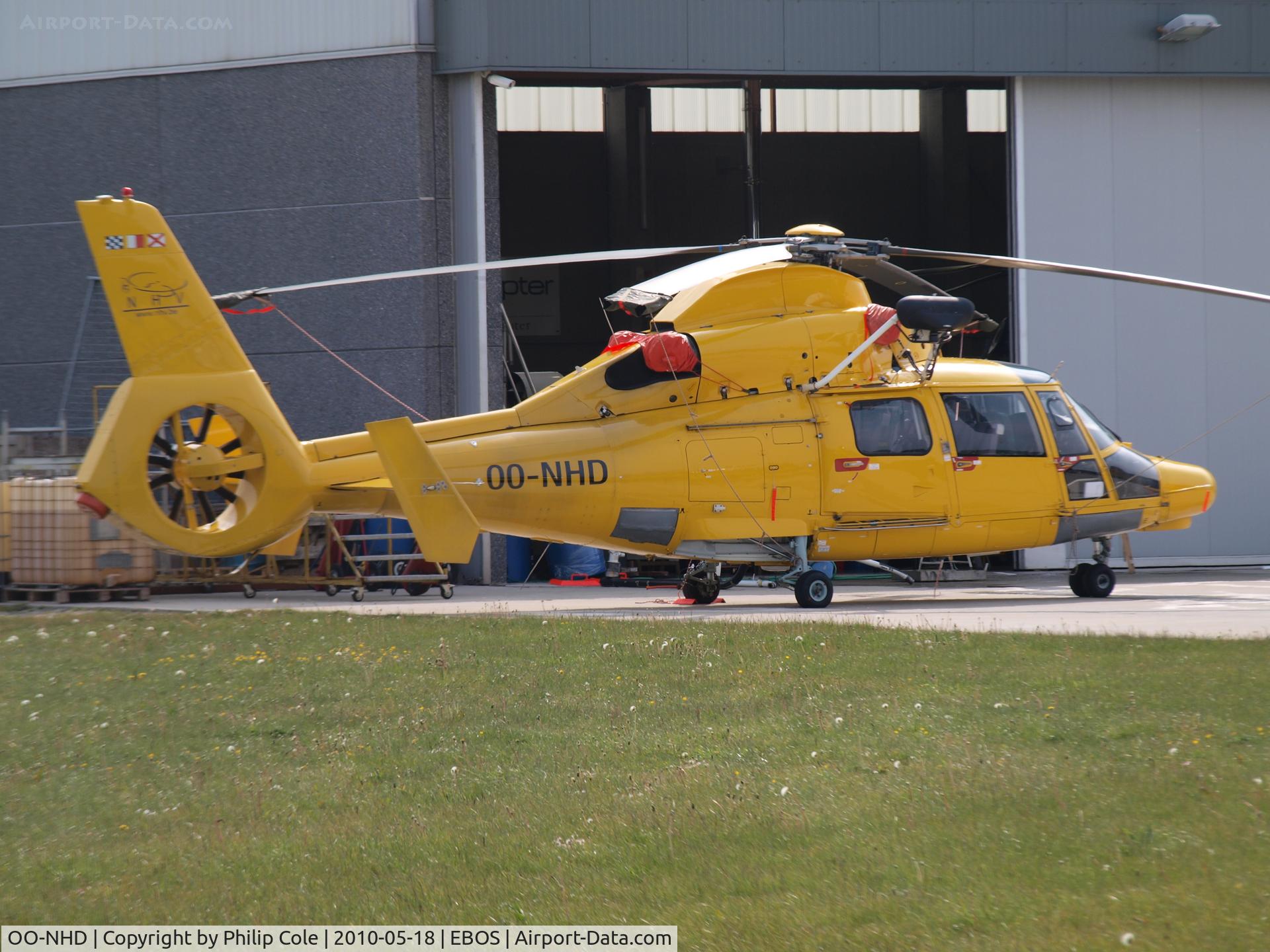 OO-NHD, 2008 Eurocopter AS-365N-3 Dauphin 2 C/N 6831, NHV Helicopters