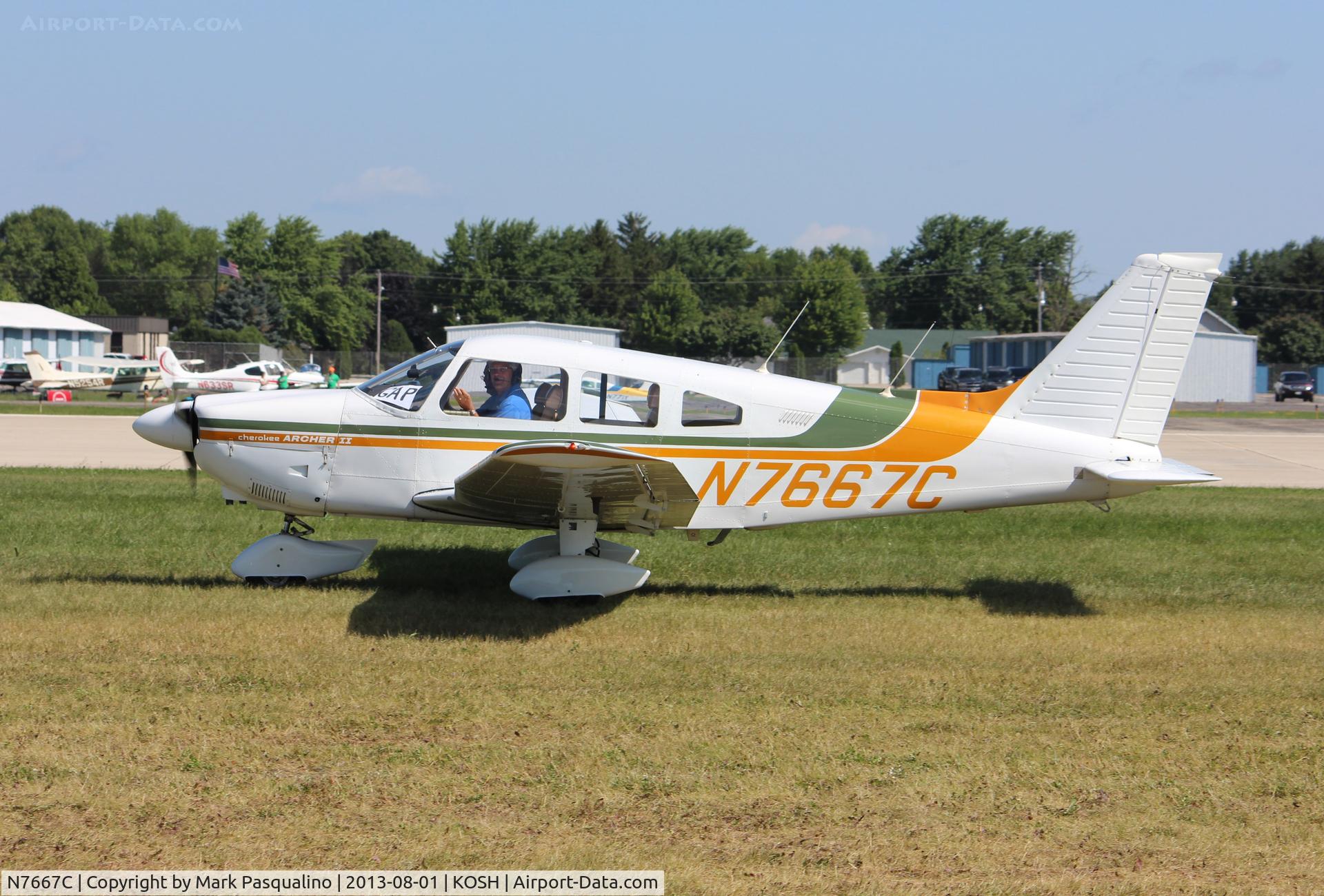 N7667C, 1975 Piper PA-28-181 C/N 28-7690074, Piper PA-28-181