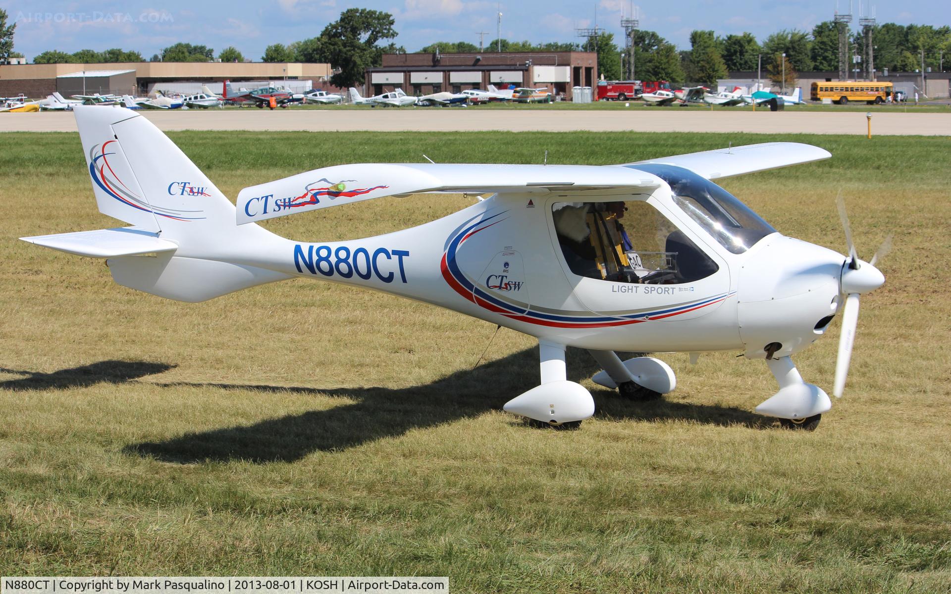 N880CT, 2007 Flight Design CTSW C/N 07-06-08, Flight Design CTSW