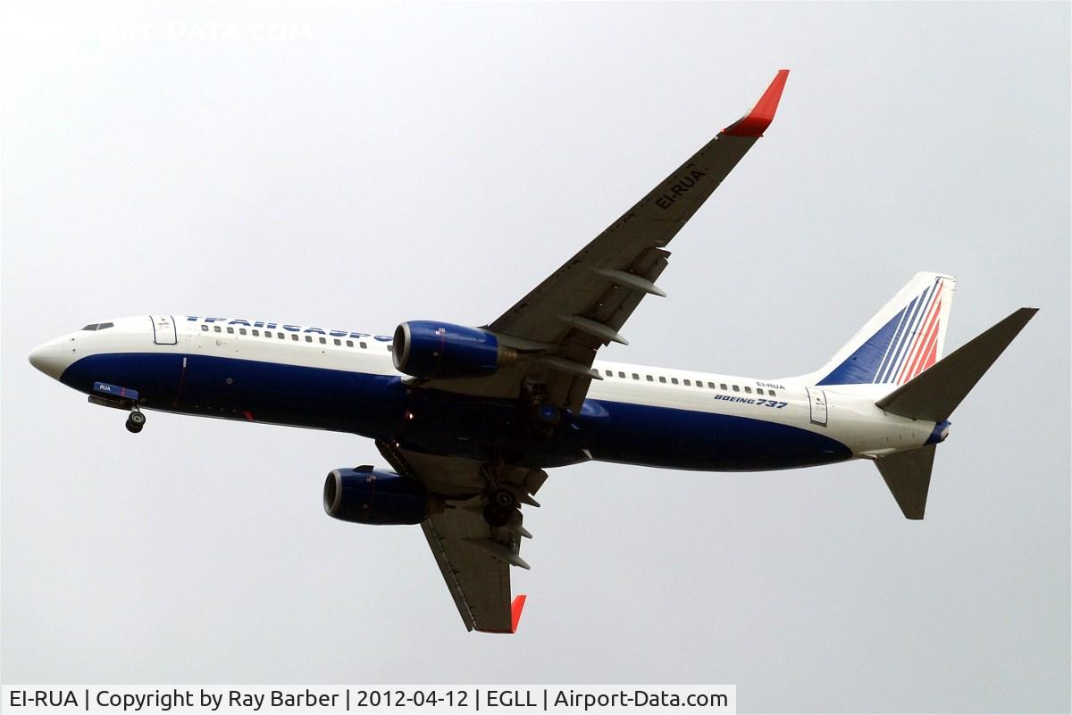 EI-RUA, 1999 Boeing 737-86J C/N 30498, Boeing 737-86J [30498] (Transaero Airlines) Home~G 12/04/2012