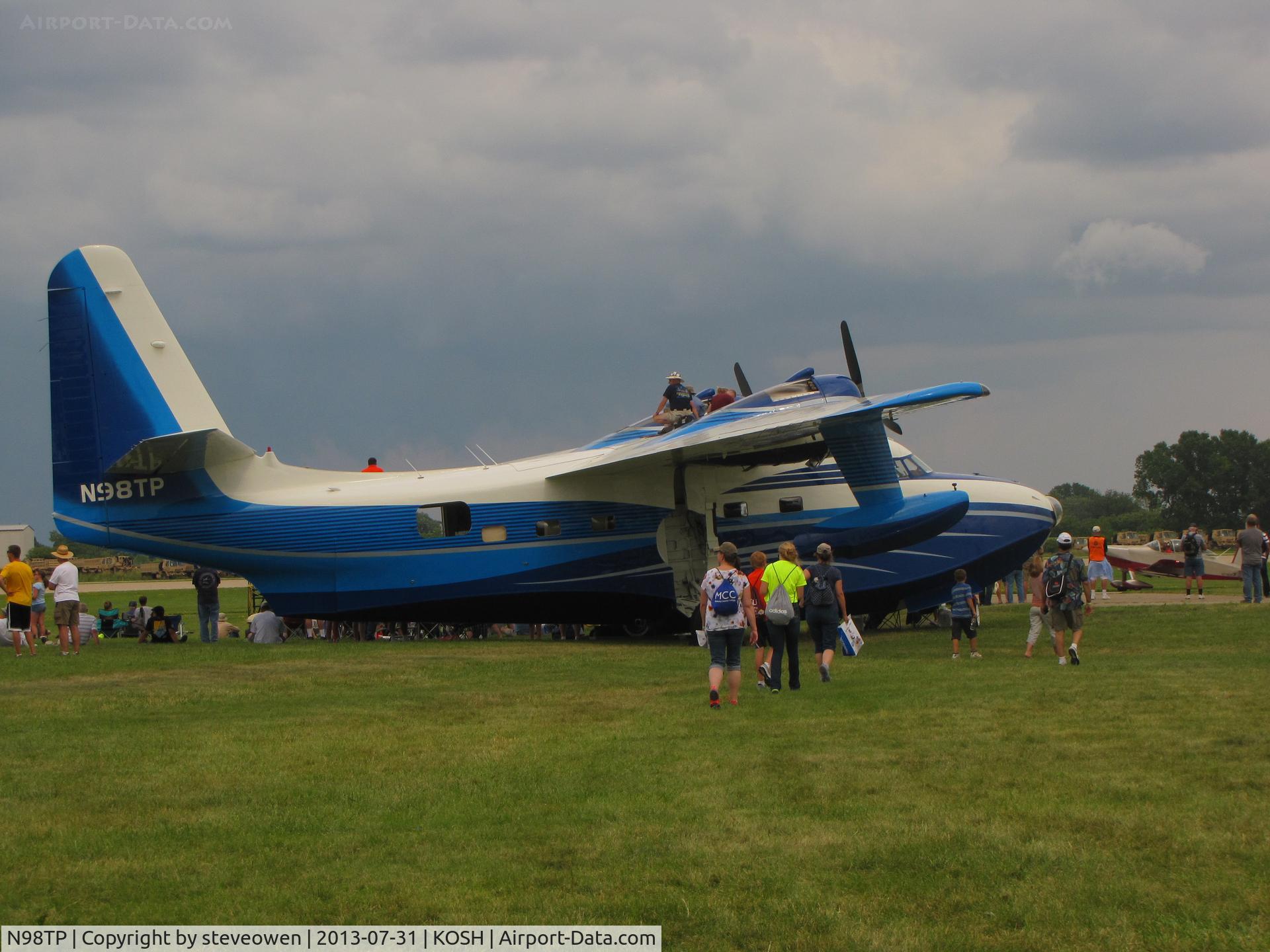 N98TP, 1951 Grumman HU-16B Albatross C/N G-243, Enjoying the show at KOSH