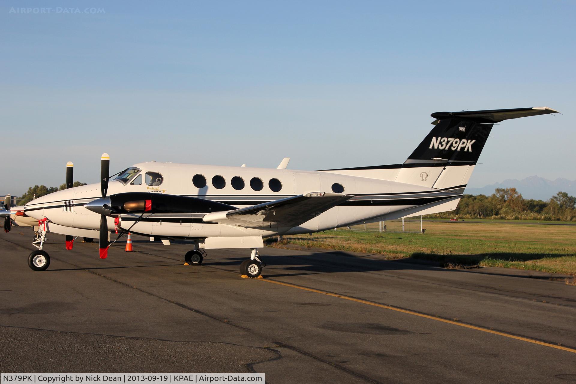 N379PK, 1979 Beechcraft 200 King Air C/N BB-453, KPAE/PAE