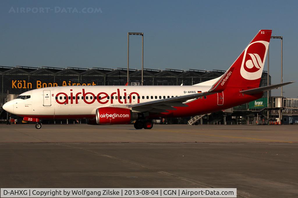 D-AHXG, 2008 Boeing 737-7K5 C/N 35140, visitor