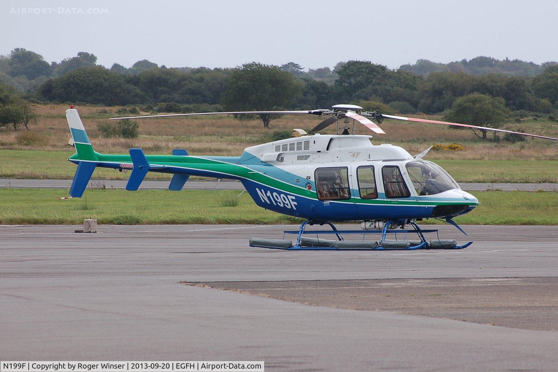 N199F, 2003 Bell 407 C/N 53574, Visiting Bell 407.
