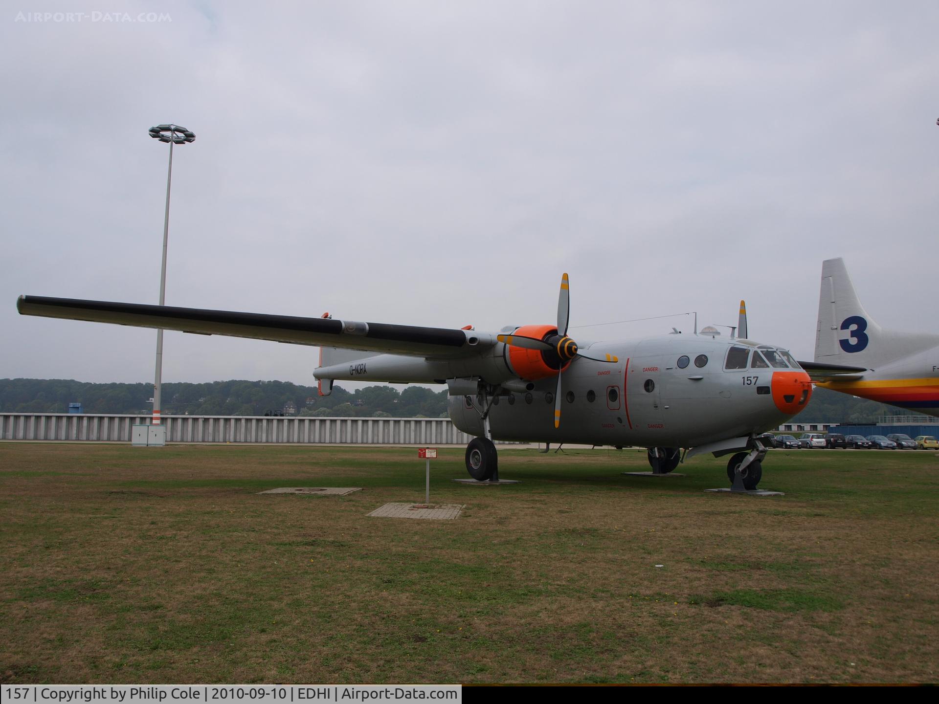 157, Nord N-2501F Noratlas C/N 157, Marked as D-NORA