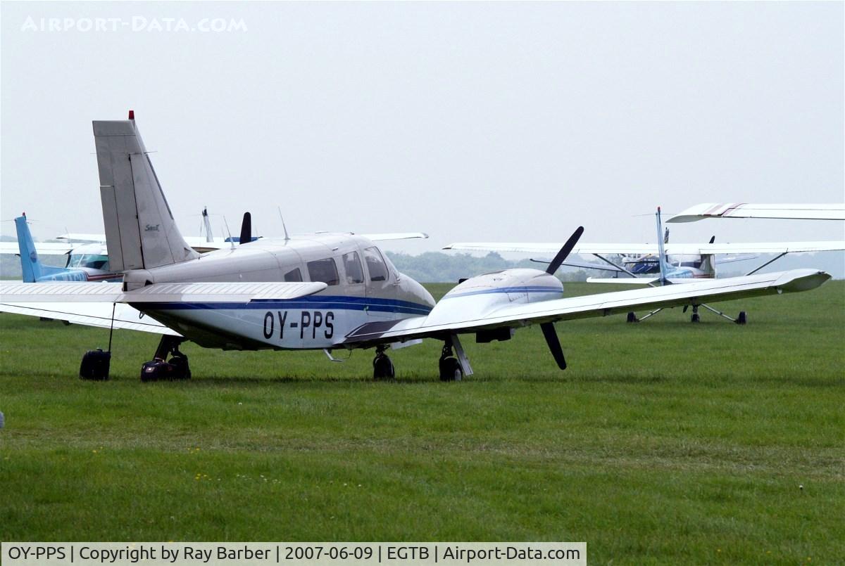 OY-PPS, 1987 Piper PA-34-220T Seneca III C/N 34-33021, Piper PA-34-220T Seneca III (3433021] Booker~G 09/06/2007