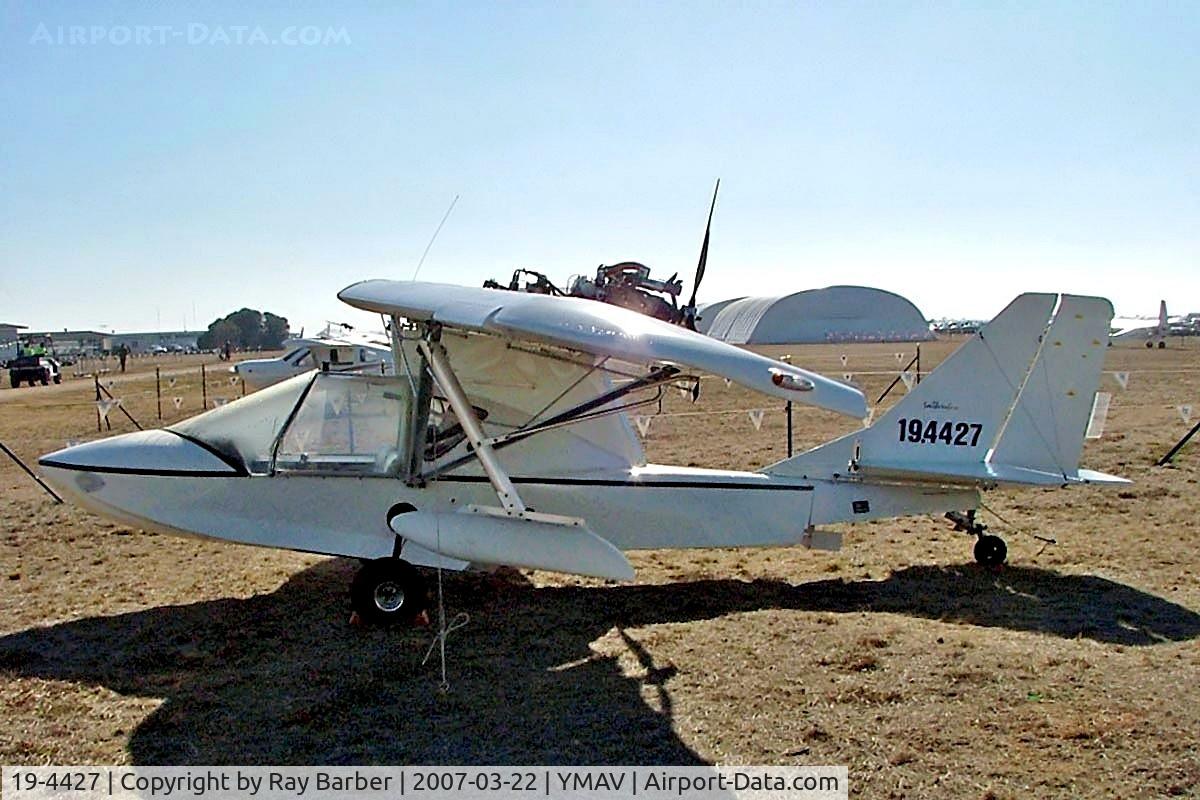 19-4427, 1999 Progressive Aerodyne Searey C/N 1DK165, Progressive Aerodyne SeaRey [1DK-165] Avalon~VH 22/03/2007