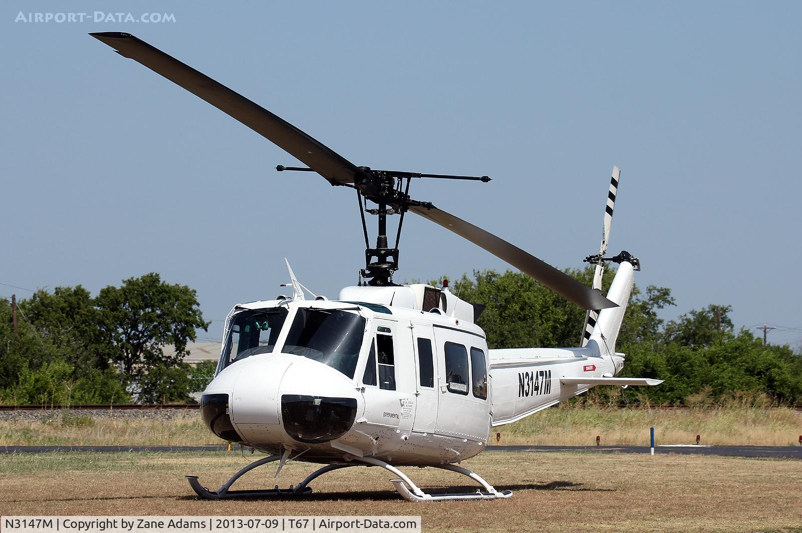 N3147M, 1964 Bell UH-1H Iroquois C/N 4204, At Hicks Field - Fort Worth, TX
