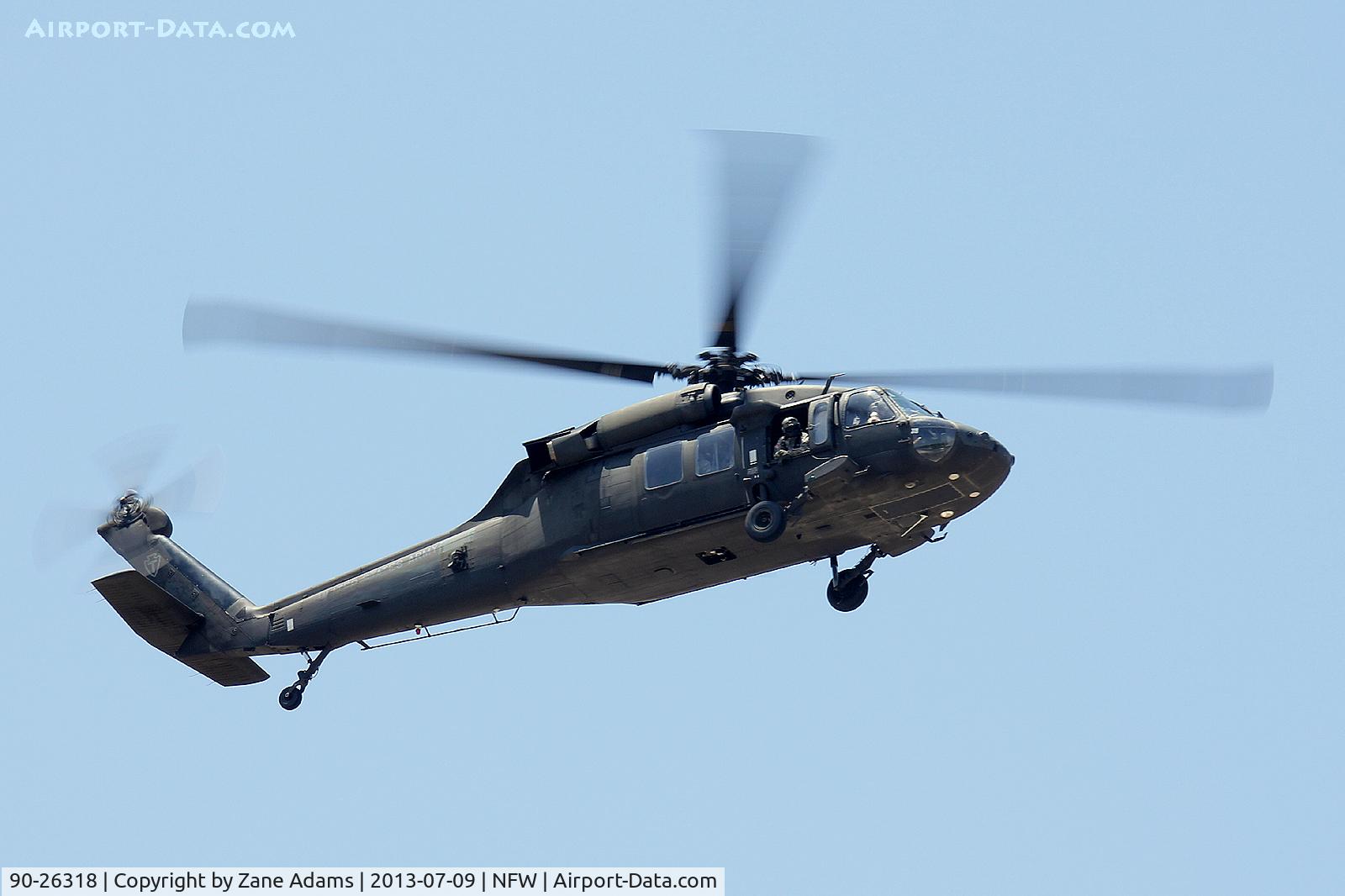 90-26318, 2005 Sikorsky UH-60L Black Hawk C/N Not found, Departing NAS Fort Worth