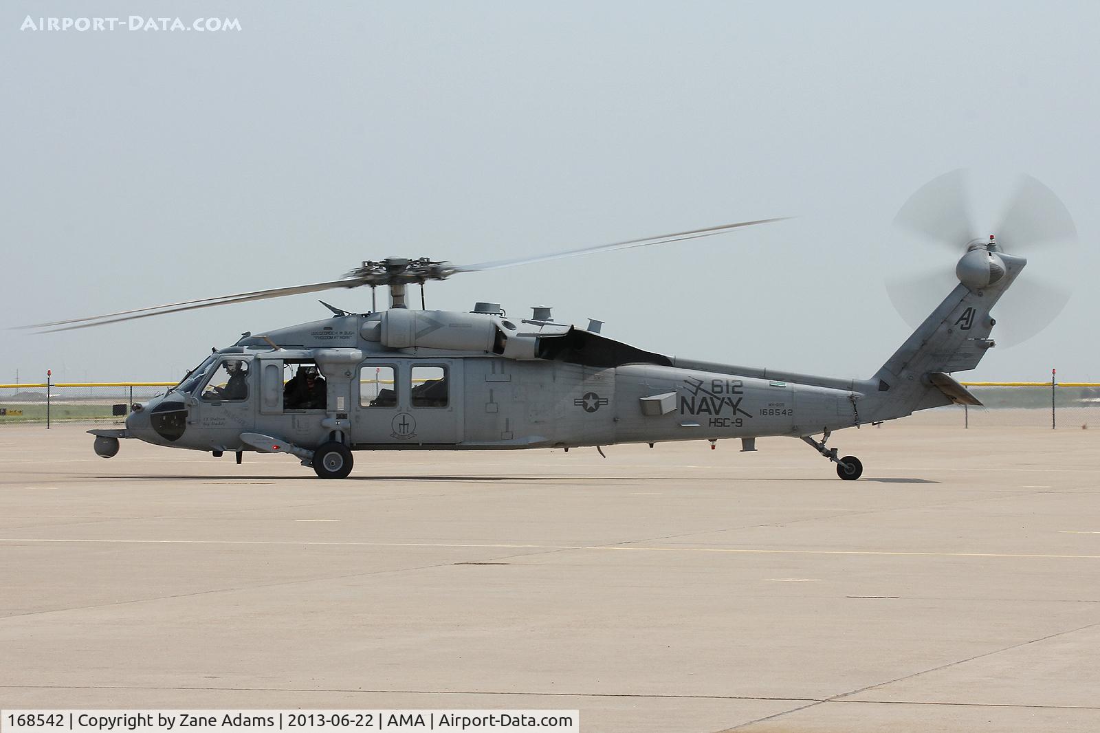 168542, Sikorsky MH-60S Knighthawk C/N Not found 167880, At Amarillo International