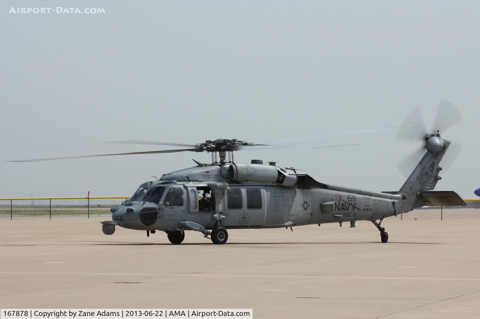 167878, Sikorsky MH-60S Knighthawk C/N 703648, At Amarillo International