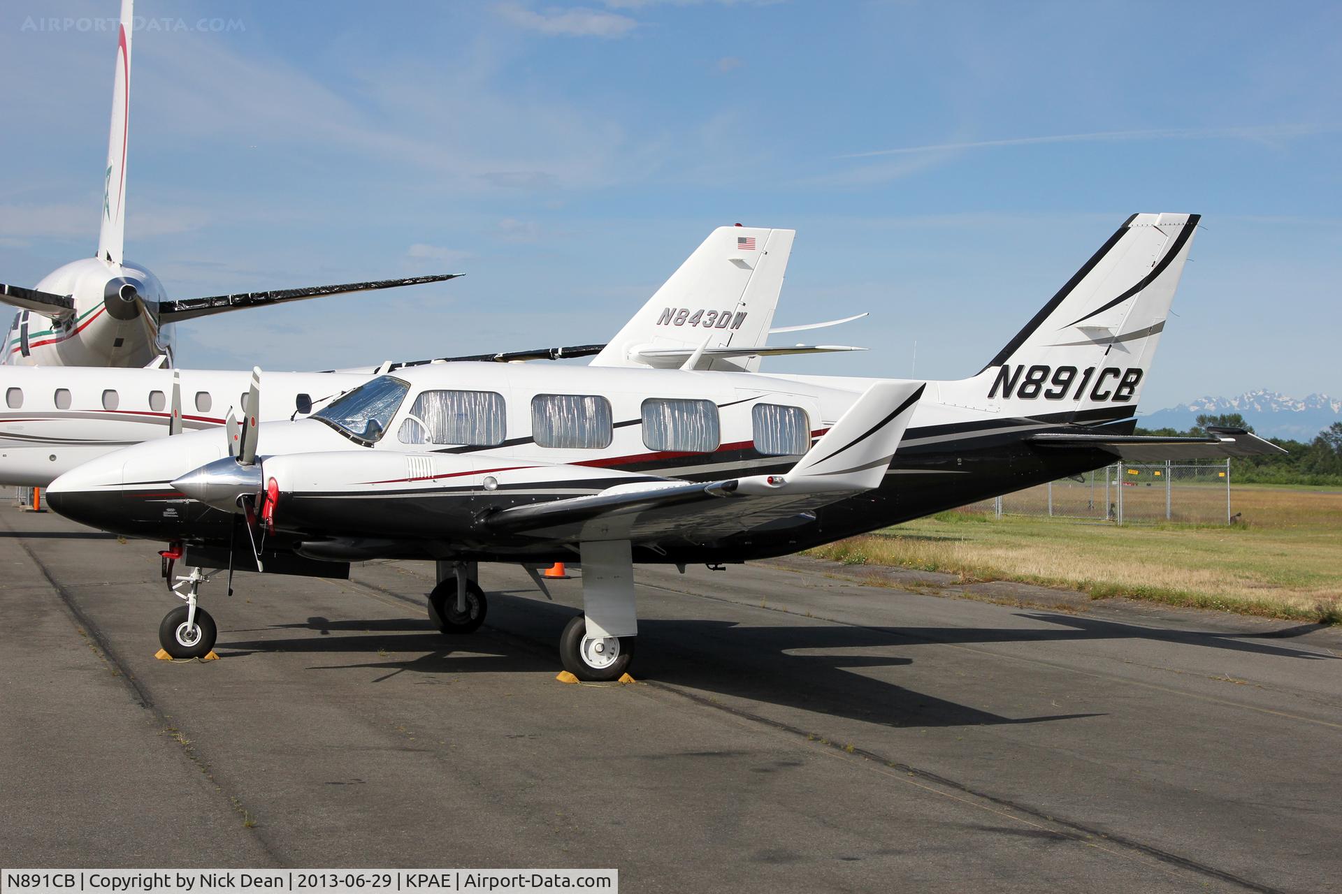 N891CB, 1980 Piper PA-31-325 Navajo C/R C/N 31-8012064, KPAE/PAE