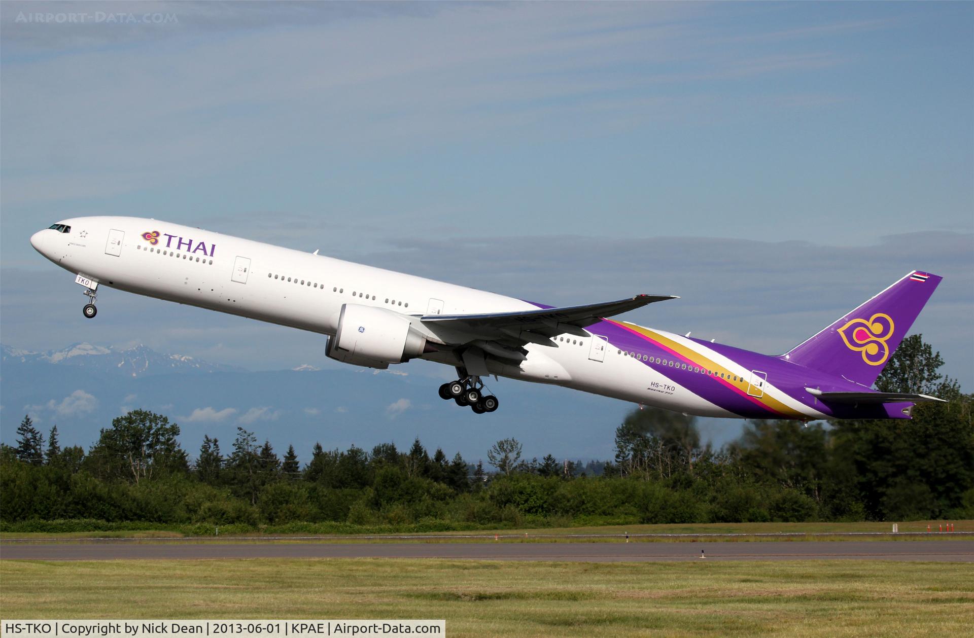 HS-TKO, 2013 Boeing 777-3AL/ER C/N 41524, KPAE/PAE