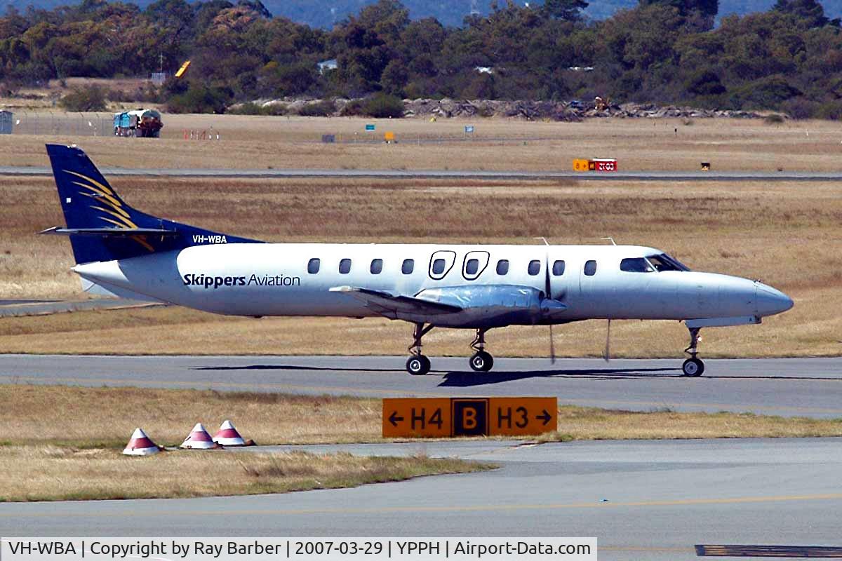 VH-WBA, 1995 Fairchild SA-227DC Metro 23 C/N DC-883B, Swearingen SA.227DC Metro 23 [DC-883B] (Skipper Aviation) Perth Int'l~VH 29/03/2007