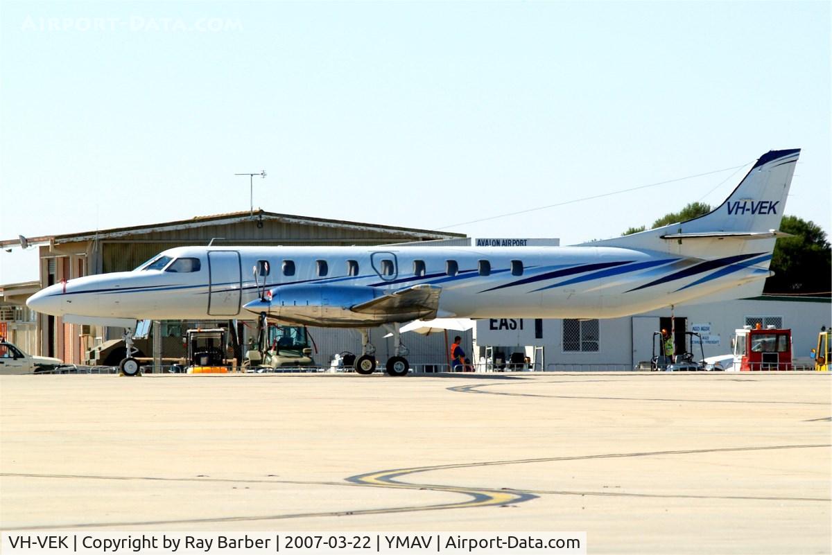VH-VEK, 1994 Fairchild SA-227DC Metro 23 C/N DC-845B, Swearingen SA.227DC Metro 23 [DC-845B] Avalon~VH 22/03/2007