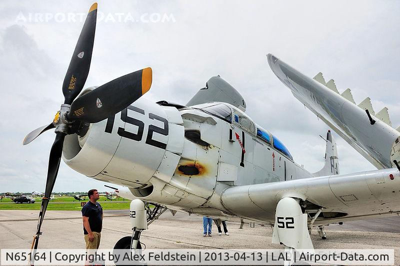 N65164, 1955 Douglas EA-1E Skyraider AD-5W C/N 55-471DH, SnF