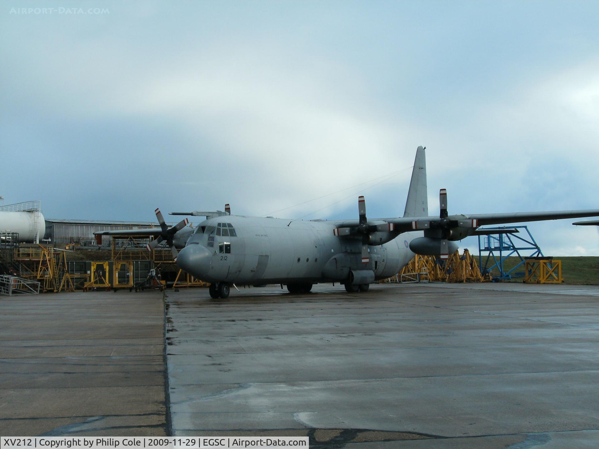 XV212, 1967 Lockheed C-130K Hercules C.3 C/N 382-4238, Stored