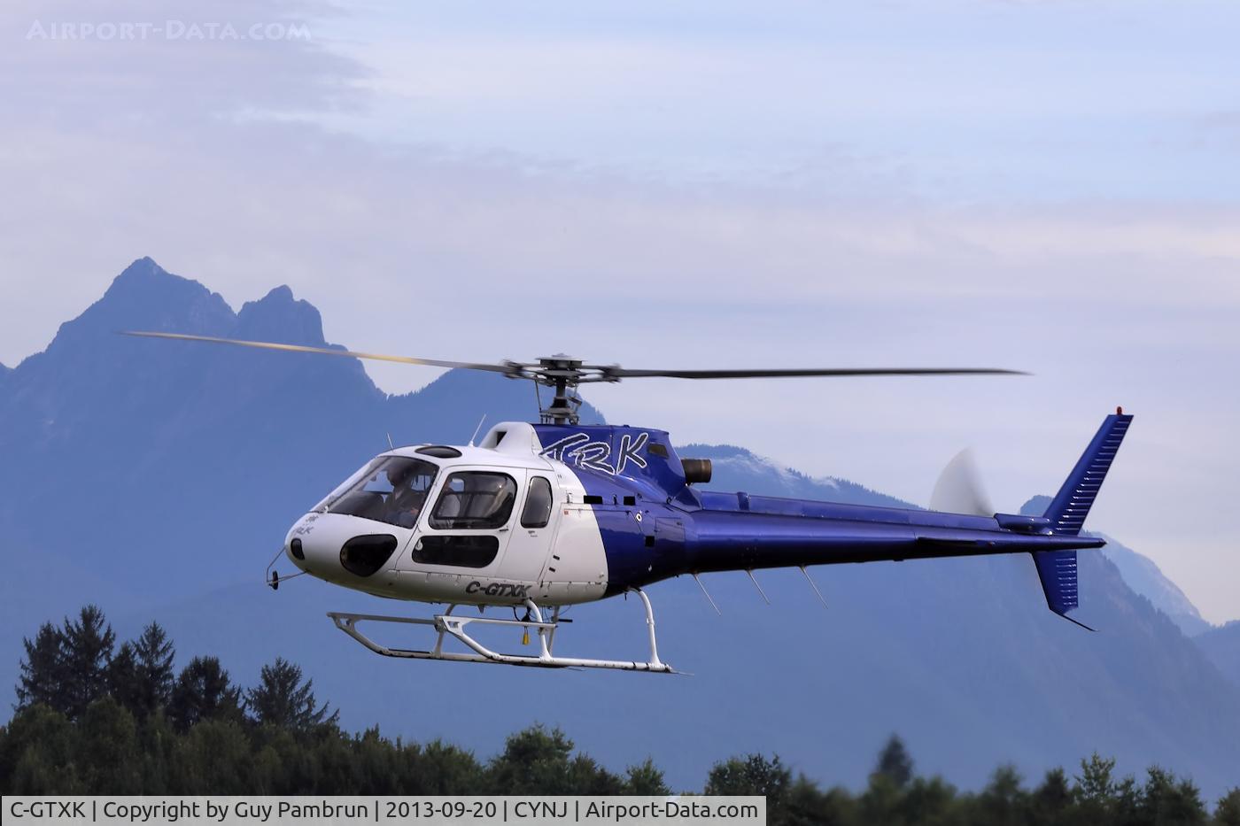 C-GTXK, 1988 Eurocopter AS-350BA Ecureuil C/N 2065, Just buzzin' around