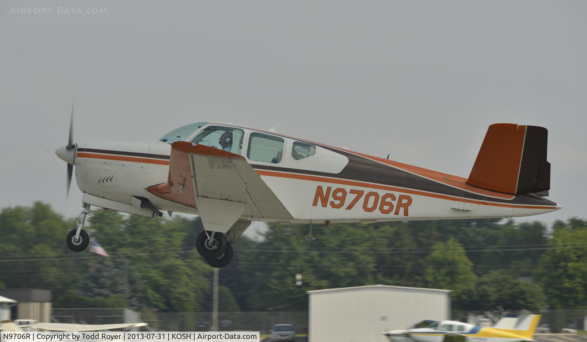 N9706R, 1959 Beech M35 Bonanza C/N D-6249, Airventure 2013