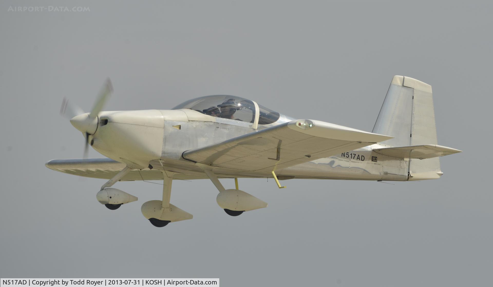 N517AD, Vans RV-7A C/N 001, Airventure 2013