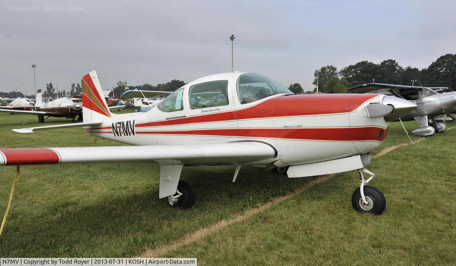 N7MV, 1964 Meyers Industries Inc 200C C/N 289, Airventure 2013