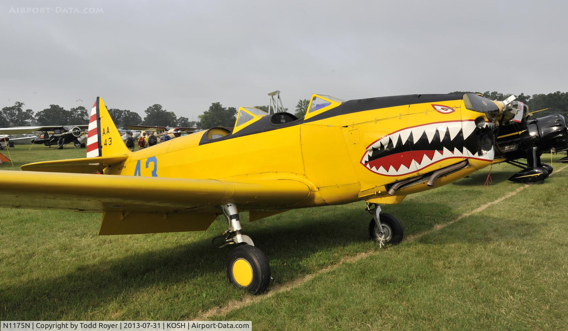 N1175N, Fairchild M-62A-3 Cornell II C/N FT635, Airventure 2013