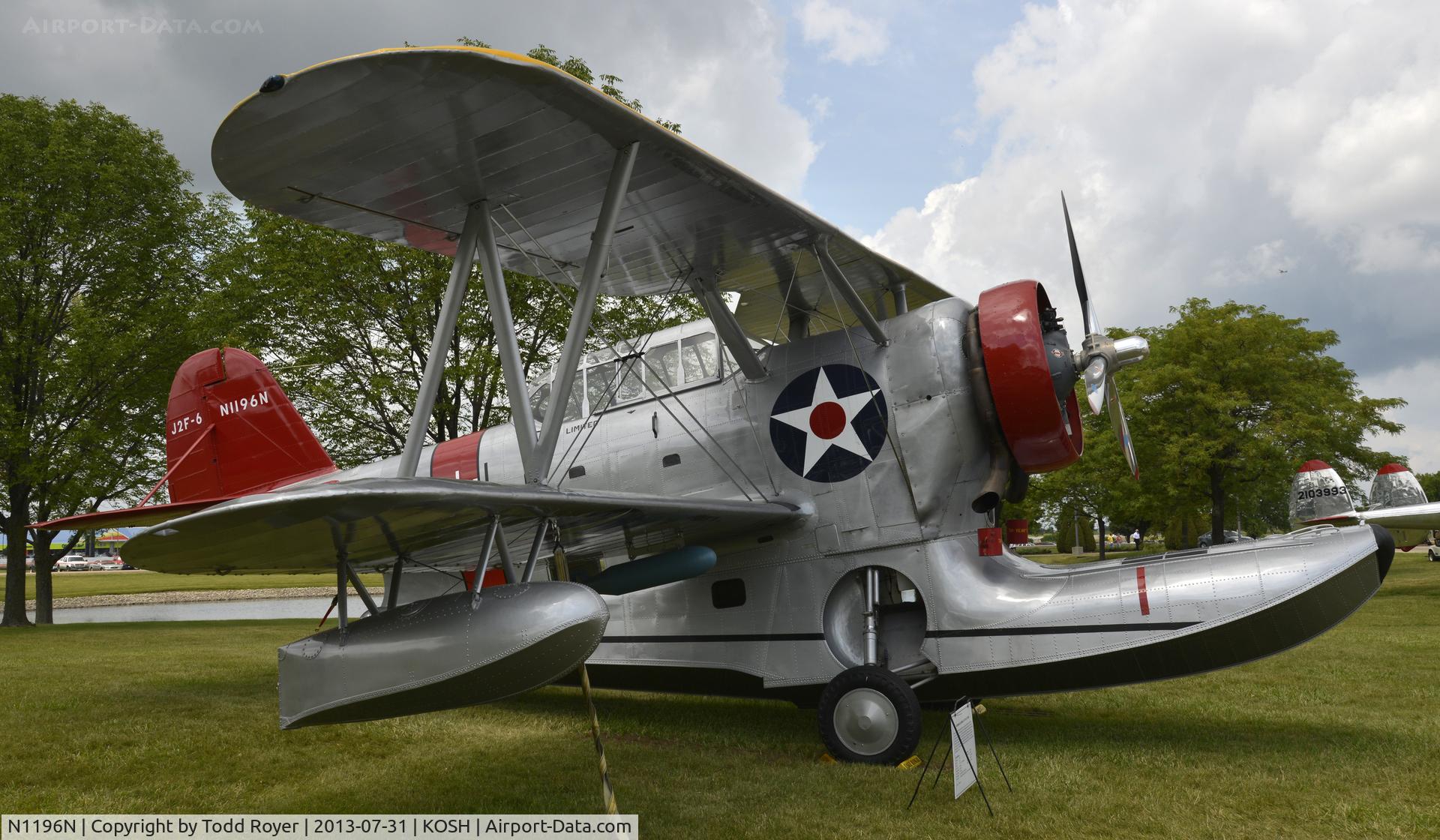 N1196N, 1944 Grumman J2F-6 Duck C/N 36976, Airventure 2013