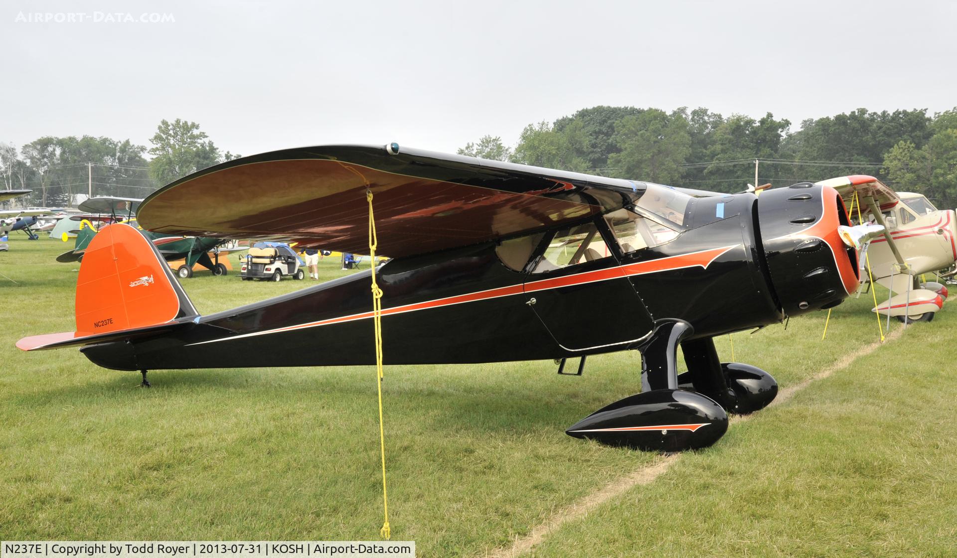N237E, 1940 Cessna C-165 Airmaster C/N 554, Airventure 2013