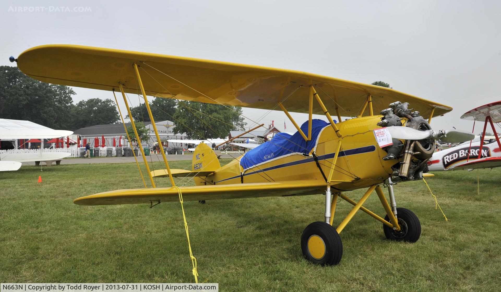 N663N, 2004 Waco ATO C/N D-3128, Airventure 2013
