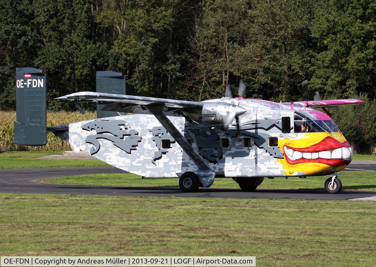 OE-FDN, 1979 Short SC-7 Skyvan 3M-400 C/N SH.1964, Pink Skyvan.