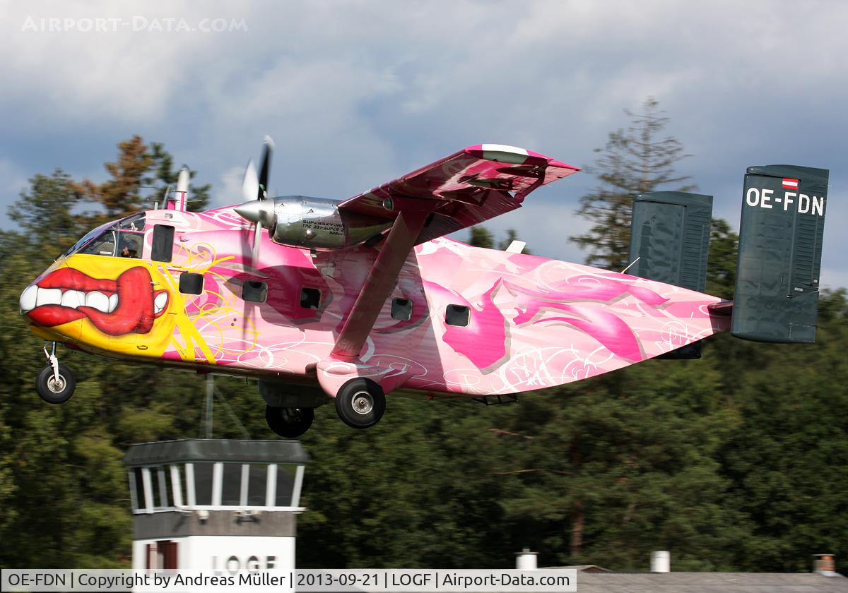 OE-FDN, 1979 Short SC-7 Skyvan 3M-400 C/N SH.1964, Pink Skyvan.