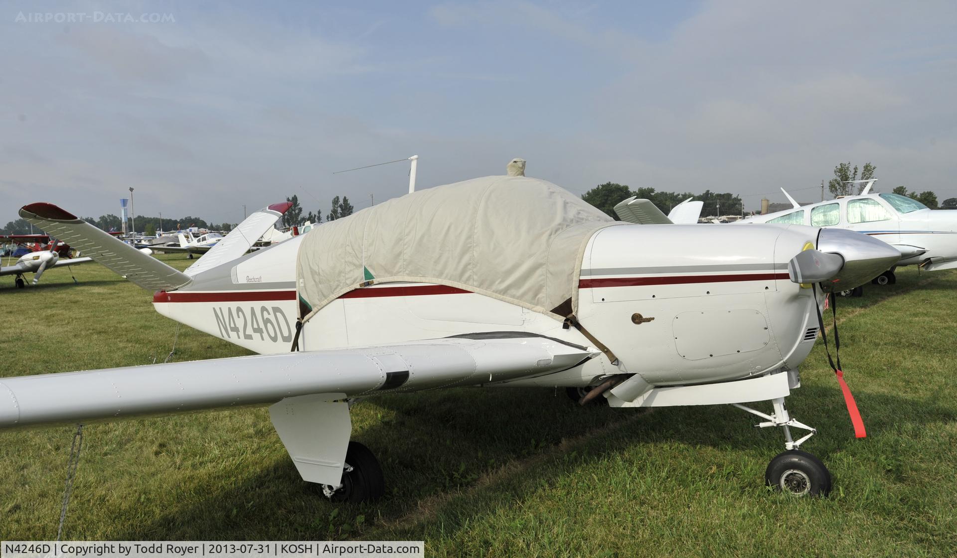 N4246D, 1956 Beech G35 Bonanza C/N D-4468, Airventure 2013
