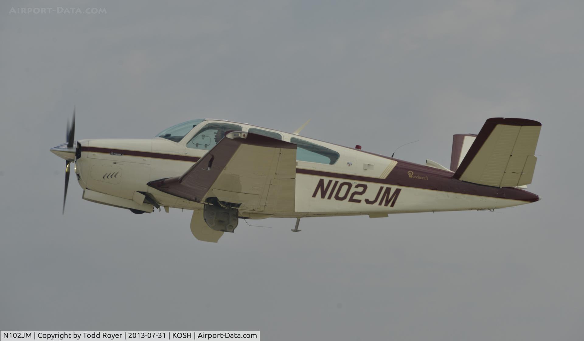 N102JM, 1979 Beech V35B Bonanza C/N D-10216, Airventure 2013