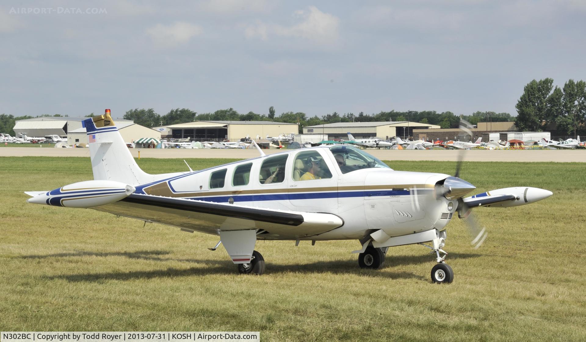 N302BC, 1982 Beech A36 Bonanza 36 C/N E-1982, Airventure 2013