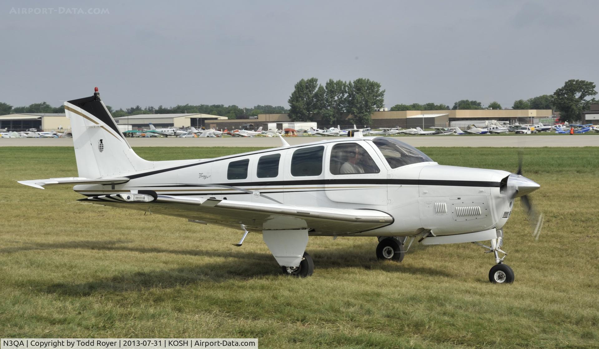 N3QA, 1984 Beech B36TC Bonanza C/N EA-427, Airventure 2013