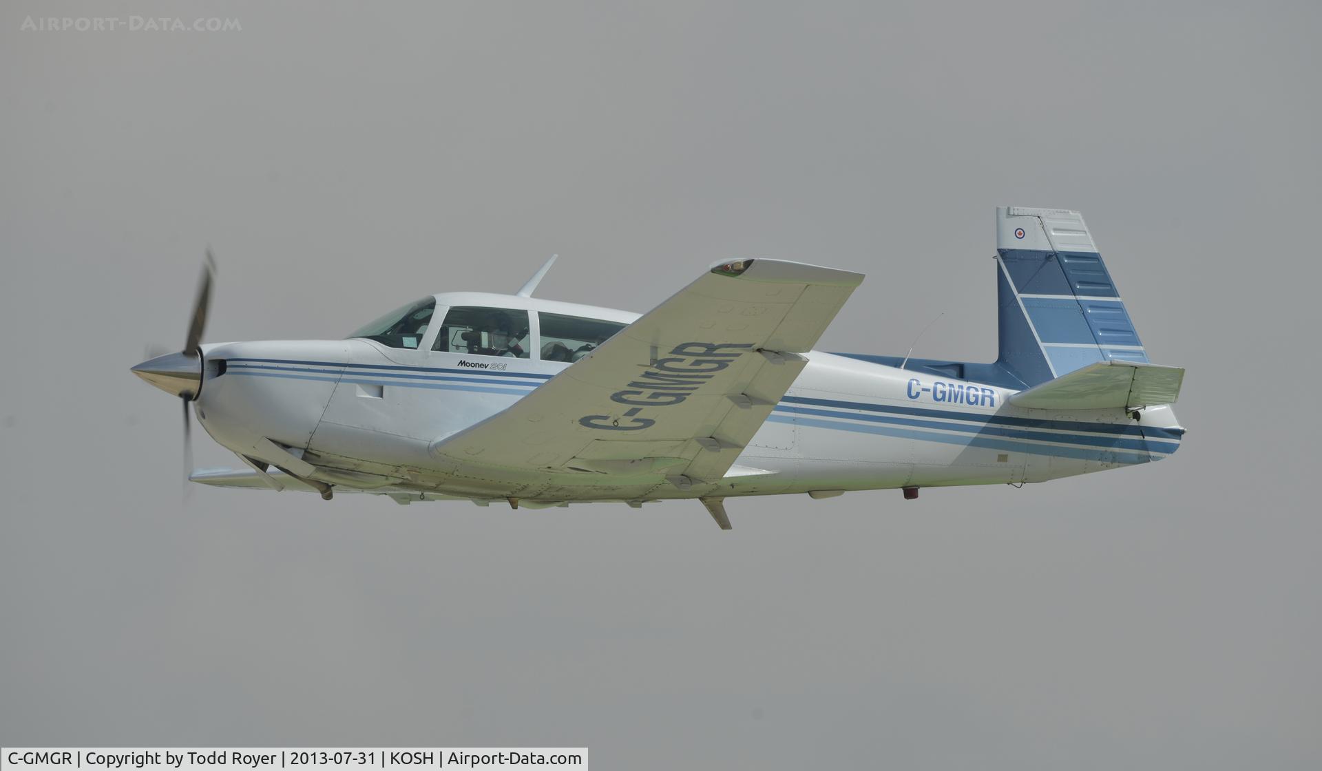 C-GMGR, 1981 Mooney M20J 201 C/N 24-1166, Airventure 2013