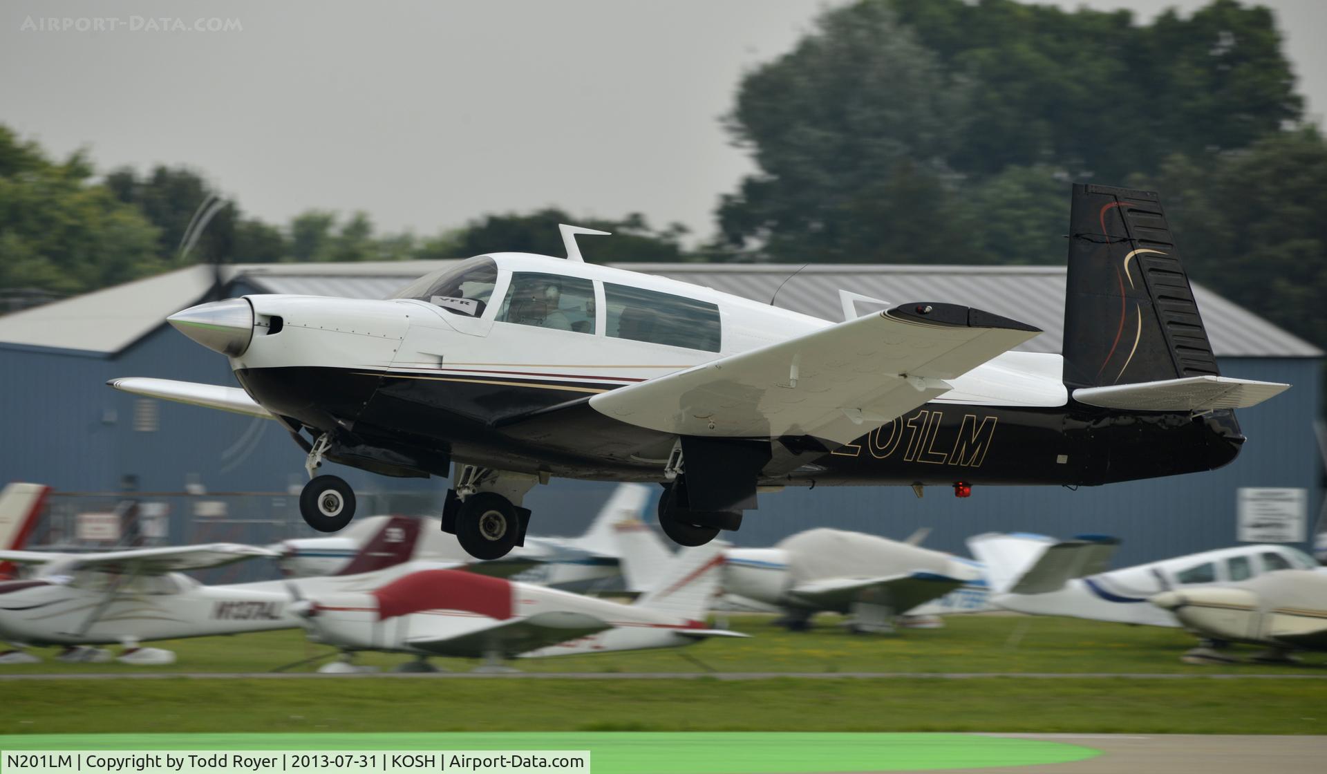 N201LM, 1978 Mooney M20J 201 C/N 24-0465, Airventure 2013