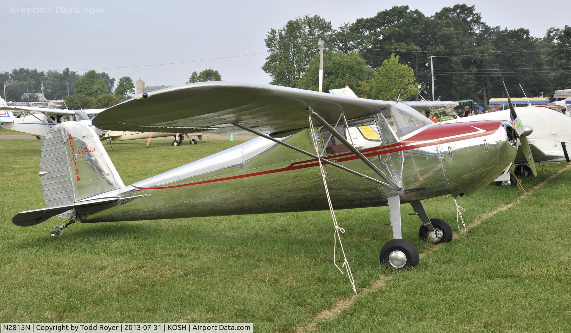 N2815N, 1947 Cessna 120 C/N 13076, Airventure 2013