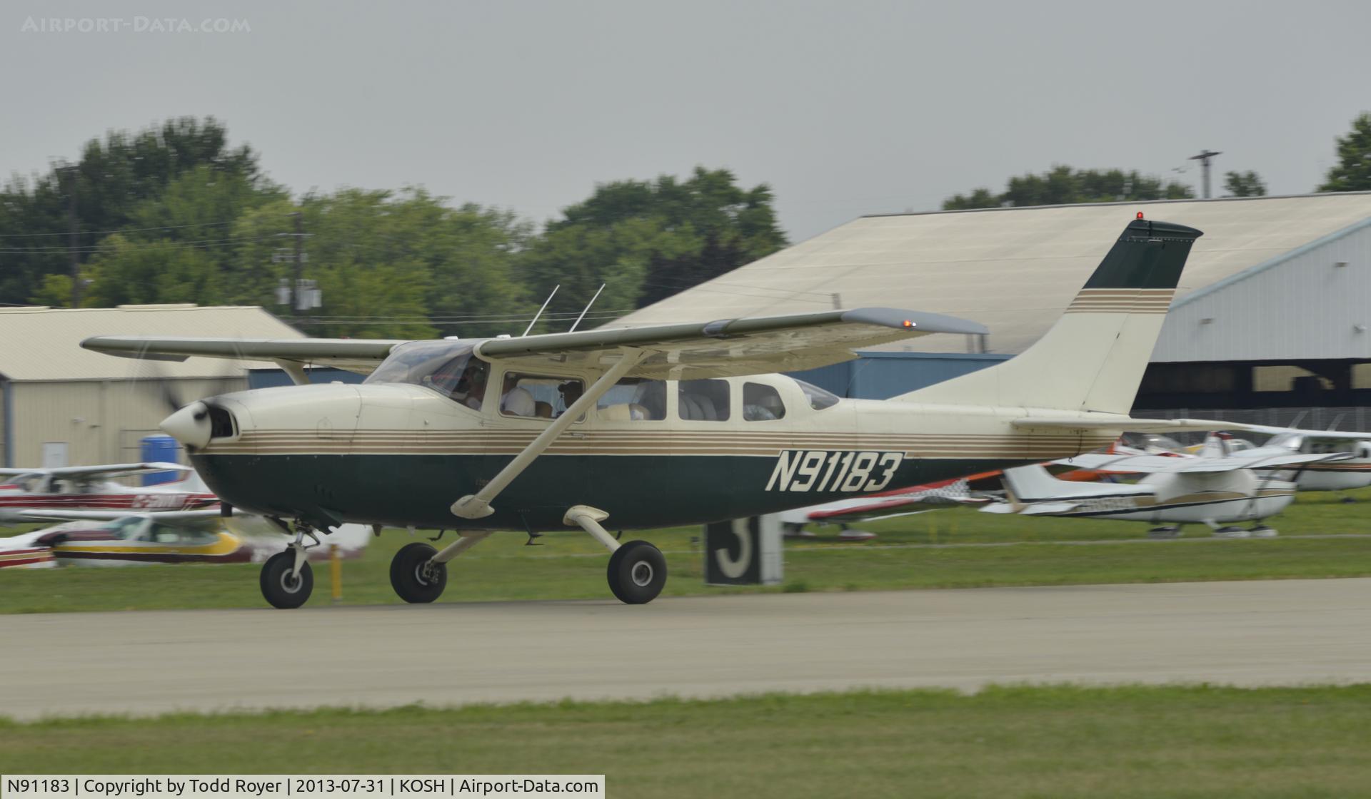 N91183, 1969 Cessna T207 C/N 20700106, Airventure 2013