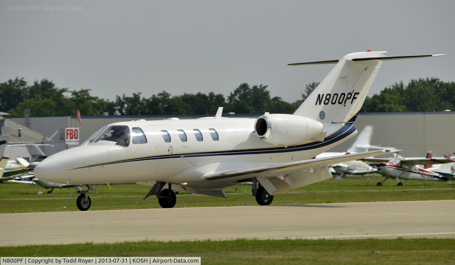 N800PF, 2006 Cessna 525 Citation CJ1 C/N 525-0605, Airventure 2013