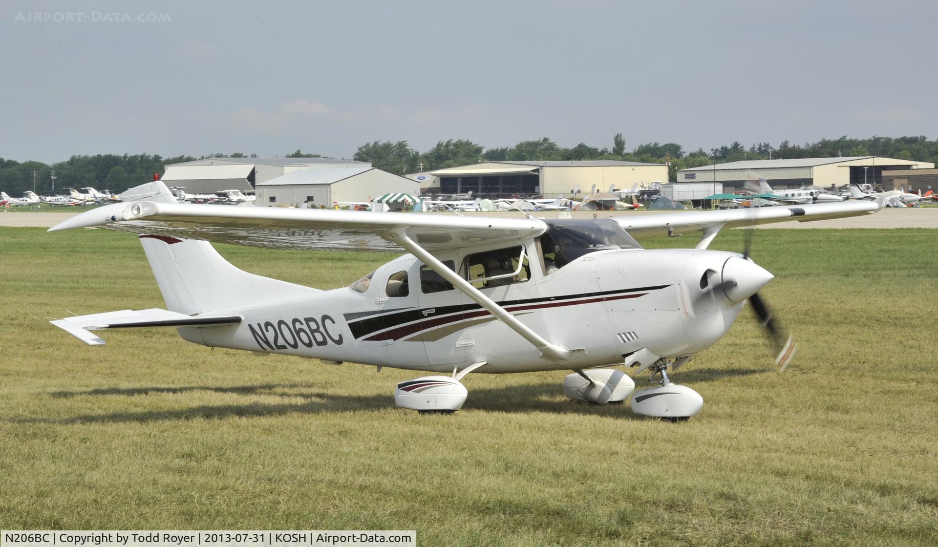 N206BC, 1999 Cessna 206H Stationair C/N 20608025, Airventure 2013